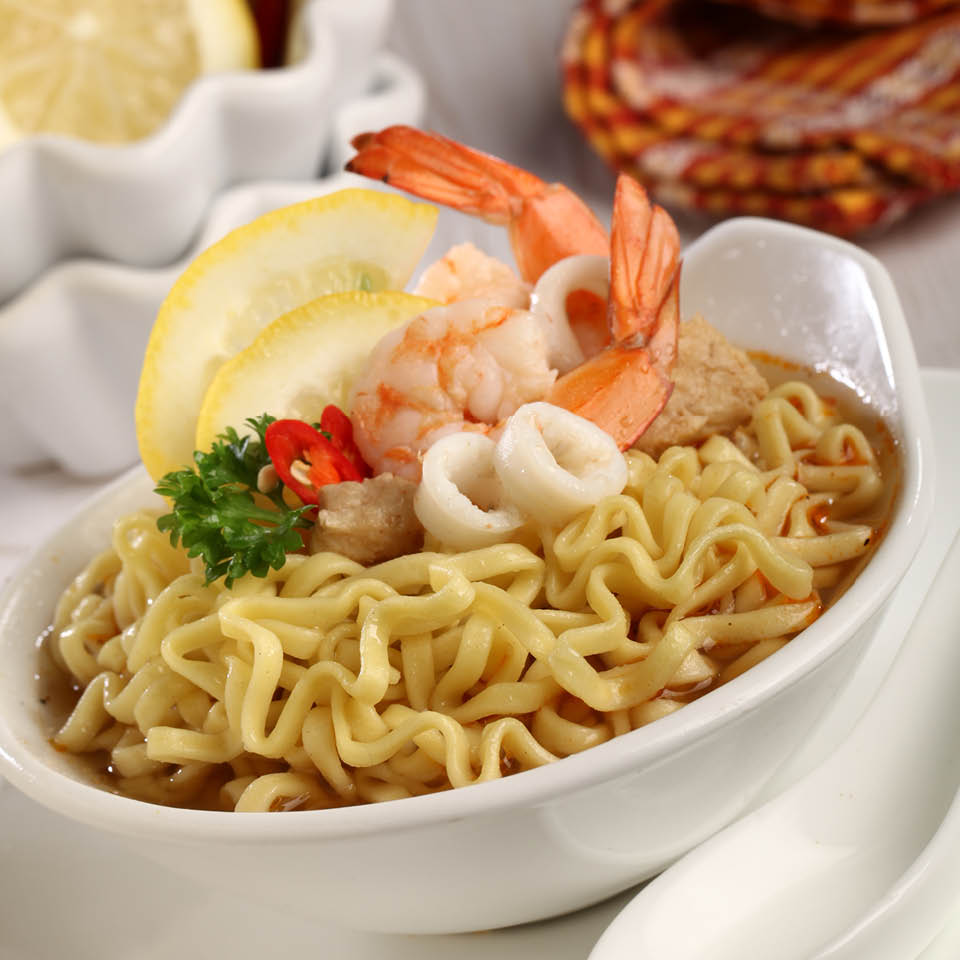 Mi Kuah Seafood Pedas
