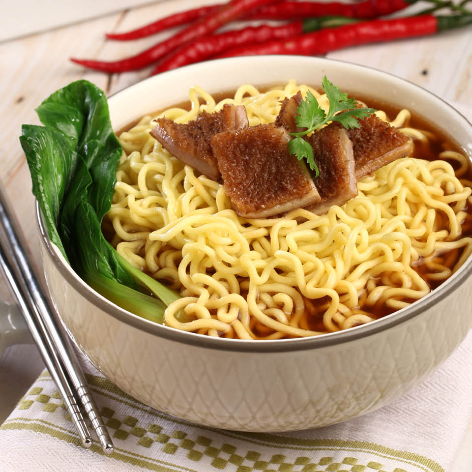 Mi Daging Babat Kuah Tauco Pedas