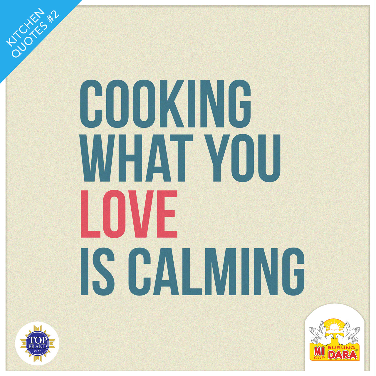 Cooking What You Love Is Calming