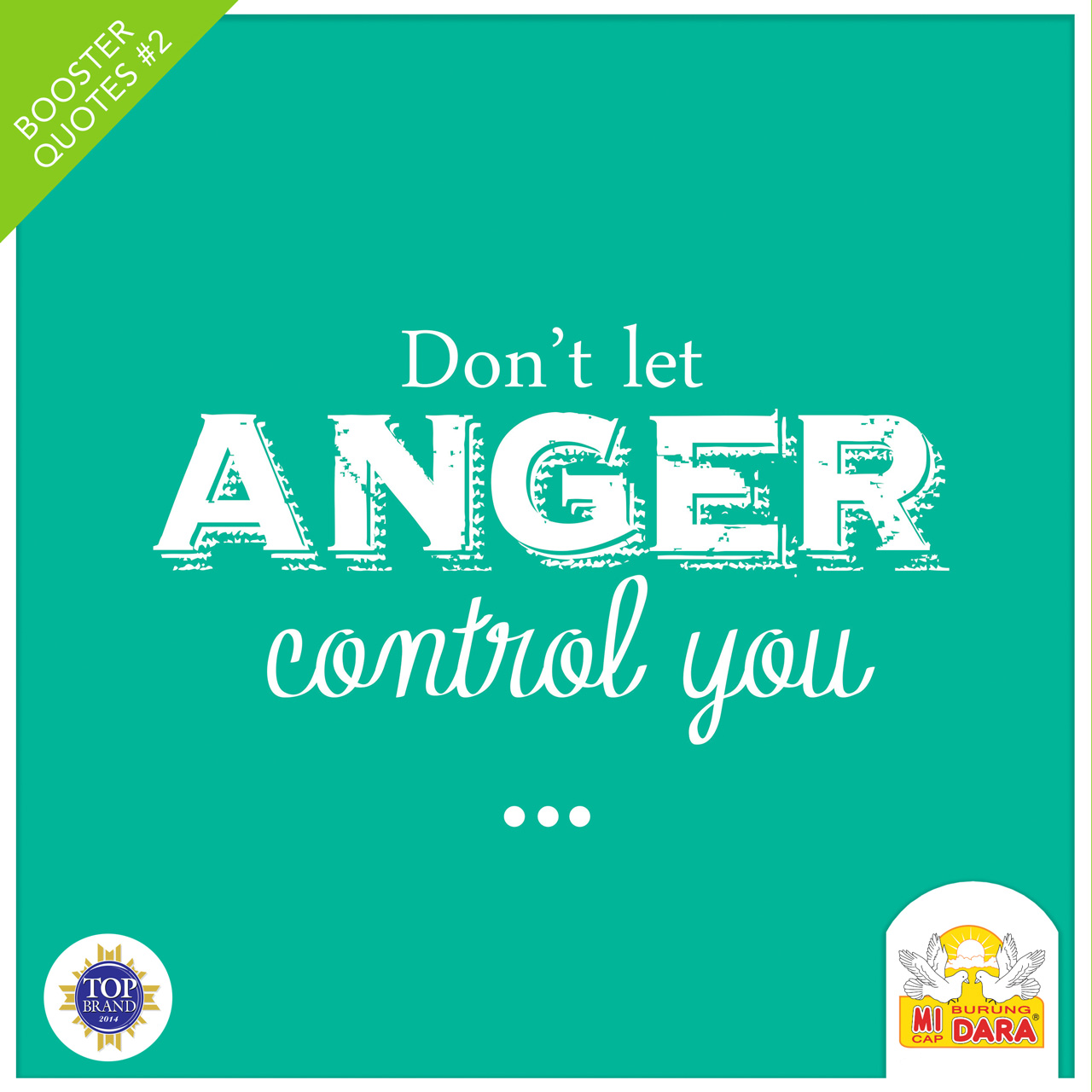 Don’t Let Anger Control You