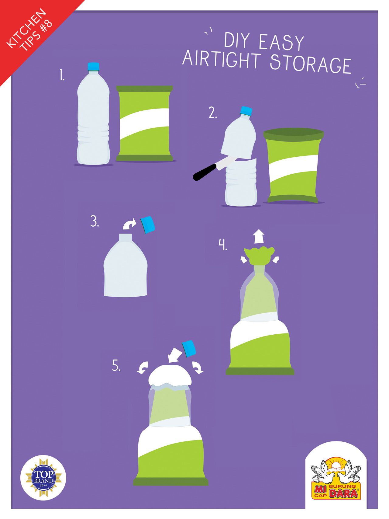 DIY – Easy Airtight Storage