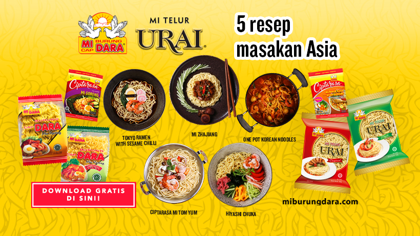 Download Gratis Inspirasi Usaha dari 5 Resep Asia!