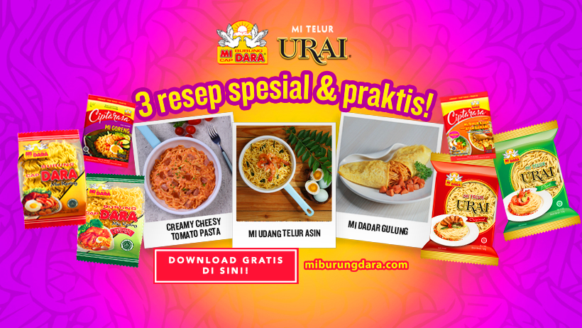 Download Gratis Inspirasi 3 Resep Spesial dan Praktis!