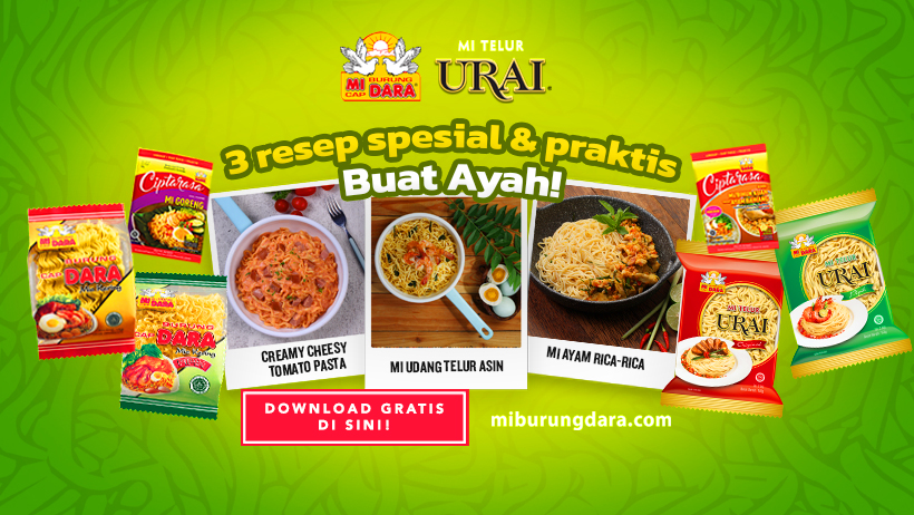 Download Gratis Inspirasi 3 Resep Spesial & Praktis Buat Ayah!
