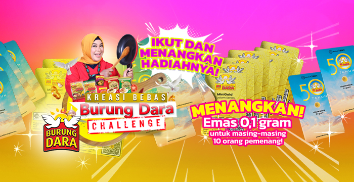 Kreasi Bebas Burung Dara Challenge! Januari 2024