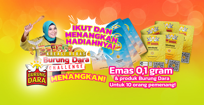 Kreasi Bebas Burung Dara Challenge! Februari 2024