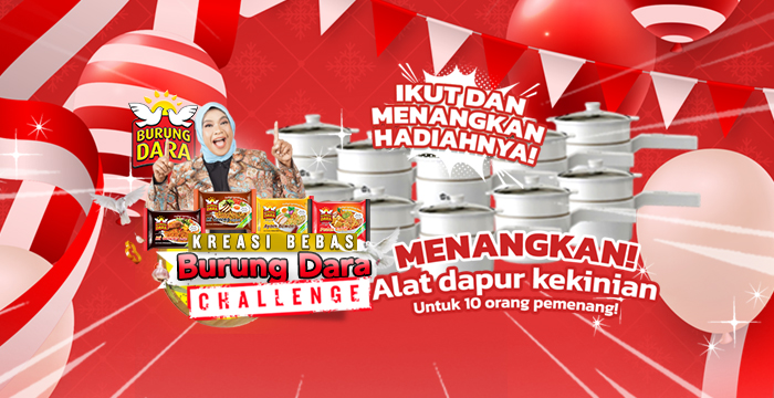 Kreasi Bebas Burung Dara Challenge! Agustus 2025